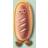 Shein 1pc Cute Cartoon Bread Shaped Pencil Case, Funny Student Stationery Bag With Emotion Patterns