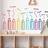 Shein 2pcs PVC Wall Sticker Set