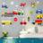 Shein 2pcs Set Car Airplane Pattern Wall Sticker