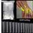 Shein Get Glamorous With 504pcs Long Square Transparent Half Cover Tube