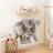 Shein Elephant Pattern Wall Sticker 2pcs
