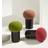 Shein Multi Color Mushroom Head 3pcs - Fluorescent Rose Red Pink Deep Pink