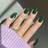 Shein Upgrade Your Look With 24pcs Long Almond Solid Full Cover Fake Nails Kit