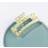 Shein 1pc Women Lemon Pattern Rectangle Fashionable Hair Claw Daily Life