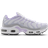 Air Max Plus GS - White/Metallic Silver/Pure Pla