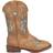 Roper Girl's Glitter Breeze Square Toe Cowboy Boots - Tan