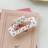 Shein 1pc Women Cherry Pattern Rectangle Fashionable Hair Claw Daily Life