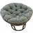 International Caravan 42-Inch Rattan Papasan Lounge Chair 35"