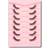 Shein Half Eye Lashes,7Pairs Separated Natural False Eyelashes Fake Eyelashes For Masquerade Suits Party