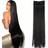 Shein Black Extra Long Straight Hair 5 Clips Hair Extensions Ponytail
