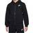 NIKE Older Kid's Club Fleece Full-Zip Hoodie - Black/White (FD3004-010)