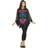 Fun World Color Bones Adult Poncho Costume