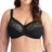 Miss Mary Wonder Minimizer Bra - Black