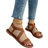 Shein Fashionable Flat Sandals - Brown