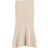 H&M Rib Knit Mermaid Skirt - Light Beige