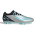 Adidas X Crazyfast Messi.3 Firm Ground - Silver Metallic/Bliss Blue/Core Black