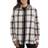 Carhartt W's Heavyweight Twill L/S Plaid Shirt - Malt