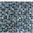 Glasmosaik stahl grau/schwarz mix wand bad küche fliesenspiegel wb92-0302 1matte