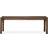 Ethnicraft Pi Bænk Sortbejdset 146 x 35 cm Lakeret Teak Havebænk