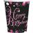 Amscan Happy birthday pink partybecher becher pappe 8 stück 250 ml neu ovp