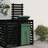 vidaXL Wheelie Bin Storage Extension 78 x 91.5 x 128.5 cm (Building Area )