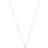 Isabel Bernard Saint Germain Merle Necklace - Silver/White