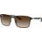 Ray-Ban Unisex Rb3721 Brown On Gunmetal Frame Lenses 59-17