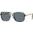 Persol Po3330s Rectangle Frame Acetate Sunglasses - Blue