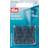 Prym Plastic Round Sew On Snap Fasteners 13mm Black 12-pack