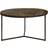 Artwood Cedes Marmorbord Brons Mörkbrun Ø80 cm Soffbord 80cm