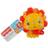 Fisher Price Yellow Lion Rattle Buddy Basics