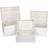 Small Foot 12052 White Storage Box 3pcs