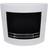 Cach Fires White Wall Mounted Bio White