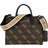 Guess Rea 4g Logo Handbag - Brown Multi