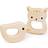 Mentari Bird & Cat Wooden Teething Toys