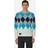 Moncler Moncler X Fragment Hiroshi Fujiwara-Pullover Losanghe In Lana Cashmere-Uomo