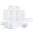 Nuk Perfect start first choice baby bottles set 0-6 months 4 x temperature