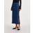 7 For All Mankind Mia denim midi skirt blue 25