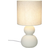 Aneta Kalamata Natural White Bordslampa 42cm