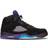 Nike Air Jordan 5 Retro M - Black/New Emerald/Grape Ice