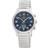 Master Time damen-funkarmbanduhr mit zugband blau mtla-10821-32m