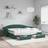vidaXL 3197375 Velor Dark Green Sofa 3 personers