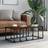 vidaXL Black 100 x 50 x 35.5 cm Coffee Table