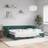 vidaXL Daybed Med Udtræk Mørkegrøn Sofa 3 personers
