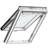 Velux Roof 1140 1178 GPL SK06 Aluminium, Timber Top Hung Window Triple-Pane Height 118cm