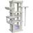 Nobby Rubi Cat Scratcher 60x80x197cm Cream
