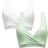 Mamalicious Nursing Bra 2-pack White & Sage Green