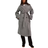 Nelly Warm Trench Coat - Dark Grey