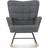 CLP Alfred Grey Gungstol 96cm