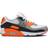 NIKE Air Max 90 M - Total Orange/Light Smoke Grey/White